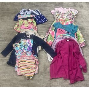 Lot of 21 Girls 4T Clothes Mixed Garanimals Nanette Wonder Nation etc+